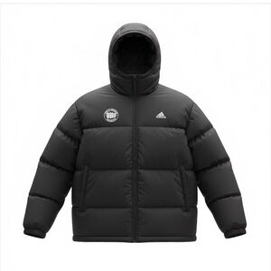 Adidas Black Puffer Jacket Mens NWT